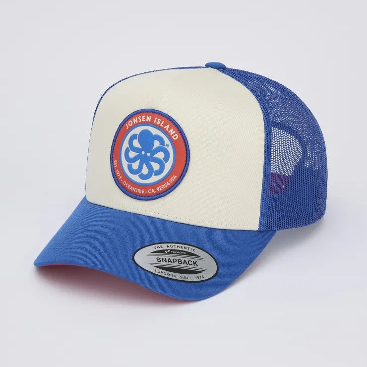 CASQUETTE TRUCKER MERCURY PATCH BLUE