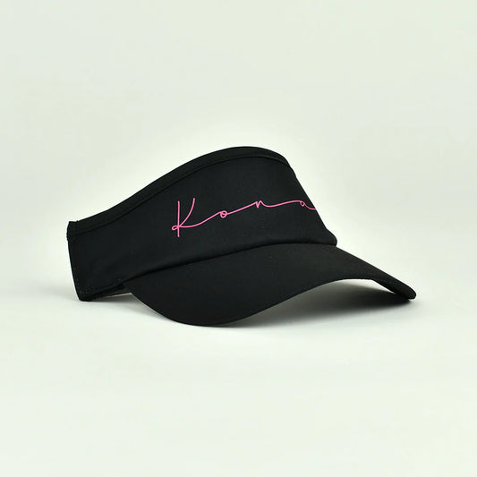 VISIÈRE DE TENNIS DE PLAGE KONA KOLORS 25 NOIR ROSE