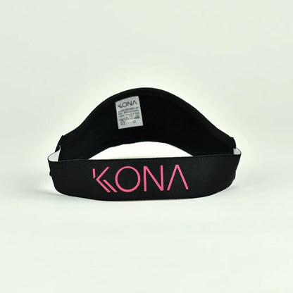 VISIÈRE DE TENNIS DE PLAGE KONA KOLORS 25 NOIR ROSE