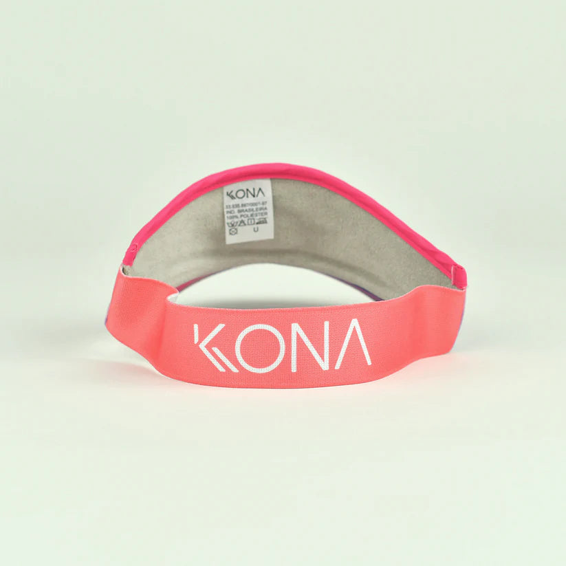 VISIÈRE ROSE COUCHER DE SOLEIL BEACH TENNIS KONA TEAM 25