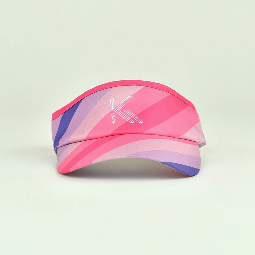 VISIÈRE ROSE COUCHER DE SOLEIL BEACH TENNIS KONA TEAM 25